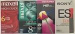 Lot Of 4 Sealed/new Blank Vhs Tapes Maxell T-120 T-160 Memorex Sony T-12O. Fixed Price $25.00.