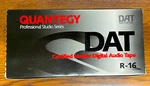 Dat Tapes Quantegy R-16 Digital Audio Recording New Case 10 Lot. Fixed Price $25.00.