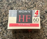Sony Hi-fi Blank Audio Cassette Tapes Type 1 Normal Bias 60 Min Lot Of 4. Fixed Price $11.99.