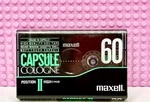 Maxell Capsule Cologne 60 1990 Type Ii Blank Cassette Tape (1) (sealed). Fixed Price $26.99.