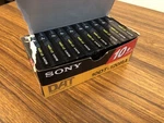 Sony 10DT-120RA Dat Digital Audio Tape Minutes Pcs Japan New. Fixed Price $222.00.