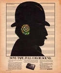 1981 Sony Tape Full Color Sound Vintage Print Ad - Audio Cassette. Fixed Price $19.95.