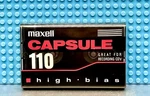 Maxell Capsule Hi Bias 110 1990 Type Ii Blank Cassette Tape (1) (sealed). Fixed Price $26.99.