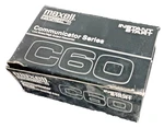 10 Maxell C60 Communicator Series Professional Industrial Cassette Tapes New Nos. Fixed Price $14.95.