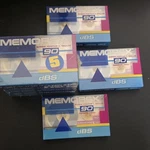 Memorex 90 Audio Cassette Tape Dbs Normal Bias Blank - New/sealed Lot Of 8. Fixed Price $14.99.
