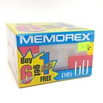 Memorex Blank Audio Cassettes Tapes Sealed 6+1 Dbs 60 Nos. Fixed Price $14.99.