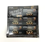 Rare Vintage Sealed 5-PACK Tdk Sa-x 100 High Bias Type Ii Audio Cassette Tapes. Fixed Price $59.99.