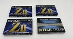 Fuji Zii 90 Master Quality High Bias Type Audio Cassette Lot Of 3 + 1 Dr-ii. Fixed Price $36.00.