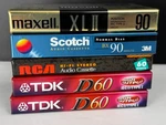 New Sealed Audio Cassette Tapes Lot (5) W/ Maxell Xlii 90 High Bias & More. Fixed Price $29.95.