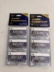 Realitech Audio Cassettes 2 Packs Of 3 Nip Type 1 Normal Bias Blank 60 Min.. Fixed Price $9.00.