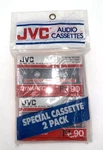 Vintage Jvc Dynarec F1/90 Sealed Cassette Tapes 2 Pack Min Normal Bias Nos. Fixed Price $15.95.