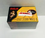 Rca Audio Cassette Tapes *5 Pack* Sealed Package (90 Minutes) Blank Hi Fi Stereo. Fixed Price $13.17.