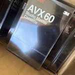 3M Scotch Avx 60 Studio Master Cassette Tapes Professional, 20 Vintage. Fixed Price $39.99.