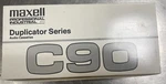 Maxell C90 Professional Industrial Duplicator Series Audio Cassette Tape 20 Pack. Fixed Price $39.99.