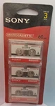 Sony Microcassette MC60R/3 Minutes Blank Tapes New Package. Fixed Price $12.86.