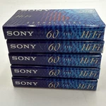 Cassette Tapes 5-PACK Sony C-60HFB Audio Hi-fi Normal Bias C-60; New / Sealed. Fixed Price $15.00.