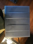 Vintage Alpha 48 Slot Audio Cassette Tape Storage Case With Clear Top. Fixed Price $25.00.