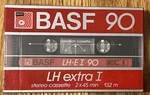 Basf 90 Extra Stereo Audio Cassette Tape Minute Lh-e New. Fixed Price $7.99.