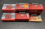 Sealed Audio Cassette Tapes Sony Hf 60/90/120. Fixed Price $34.95.