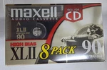 Maxell High Bias Xlii 90 Minute 8 Pack Blank Audio Cassettes Brand New. Fixed Price $65.00.