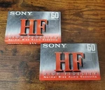 Sony High Fidelity 60 Minute Audio Cassette Normal Bias Blank Tapes Lot Of 2. Fixed Price $10.99.