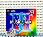 Md Tdk Music Jack Mj 74 Pack Multi Blank Mini Discs (5) (sealed). Fixed Price $41.39.