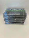Lot Of 4 Acoustic 90 Minute Audio Cassette Tapes, Still Sealed Plastic Wrap. Fixed Price $8.95.
