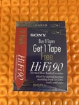 Sony Hifi 90 Minute Blank Cassette Tapes Type 1 Normal Bias New Sealed Pack Of. Fixed Price $22.99.
