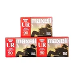 New Maxell Normal Bias UR90 Min Audio Cassette Tapes Lot Of 3 Sealed. Fixed Price $11.97.
