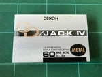 Denon Cd Jack Iv 60 Xx-hyper Metal Blank Cassette Tape Factory Sealed. Fixed Price $45.00.