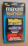 Maxell-mini Disc Lens Plus Recording Head Cleaner. Bnib. Fixed Price $115.00.