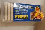 10 Pack Maxell XLII-90 Cassette Tapes With Storage Case Sealed.. Fixed Price $179.95.