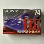 Sony Hf 74 Slide Case Audio Cassette Blank Tape Sealed Made Mexico Type New. Fixed Price $9.99.