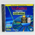 Verbatim Cd-rw Rewritable Directcd Formatted Disc Datalife Plus New. Fixed Price $10.69.