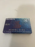 Sony Hi Fi 90 Normal Bias Cassette New Sealed. Fixed Price $9.95.