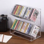 2 Tier Retro Clear Acrylic Cassette Tape Holder Audio Deck Storage Display. Fixed Price $47.99.