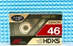 Denon Hd-xs 46 1989 Japan Type Ii Blank Cassette Tape (1) (sealed). Fixed Price $51.29.