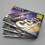 Lot Of 3 Sony Cassettes 90 Minute Cd-it-high Bias Slide Case. Fixed Price $12.50.