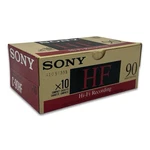 Rare New Unused Box Of 10 Sony 90 Minutes High Fidelity Normal Bias Cassette. Fixed Price $74.98.