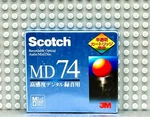 Md Scotch 74 Blank Mini Disc (1) (sealed). Fixed Price $25.19.