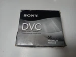 New Lot Of 5 Sony Mini Premium Dvc Digital Video Cassette Tapes DVM60PRR. Fixed Price $25.00.