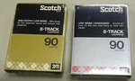 2 New Factory Sealed 8 Track Tapes Scotch 3M Brand - Hi Output Low Noise. Fixed Price $17.00.