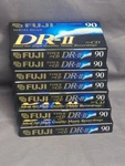 Lot Of 7 Fuji Dr-ii 90 Minute Type High Bias Audio Cassette Tapes Sealed New. Fixed Price $34.99.