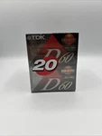 Lot Of 20 Tdk D60 High Output Blank Cassette Tapes Ieci/type New Sealed. Fixed Price $41.99.