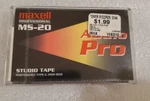Maxell Professional MS-20, Audio Studio Blank Tape (1) Type Ii.new & Sealed. Fixed Price $24.99.