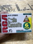 Rca Hi-fi Stereo Audio Cassette Tapes Pack RC60 Minutes New Sealed (qq). Fixed Price $13.99.