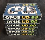 6 Pk Opus Ud 90 Normal Bias 120 New Old Stock Blank Cassette Tapes Sealed. Fixed Price $34.95.