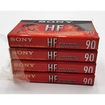 Sony Audio Cassette 4-PACK 90MIN Red New Sealed High Fidelity C-90HFL Type. Fixed Price $7.00.
