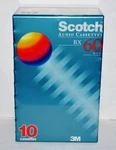 10 Scotch BX60 Cassette Tape Type Normal Bias New Sealed. Fixed Price $19.90.