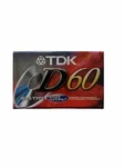 Tdk D60 Blank Cassette Tape Iec 1/TYPE High Output Factory Sealed. Fixed Price $5.00.